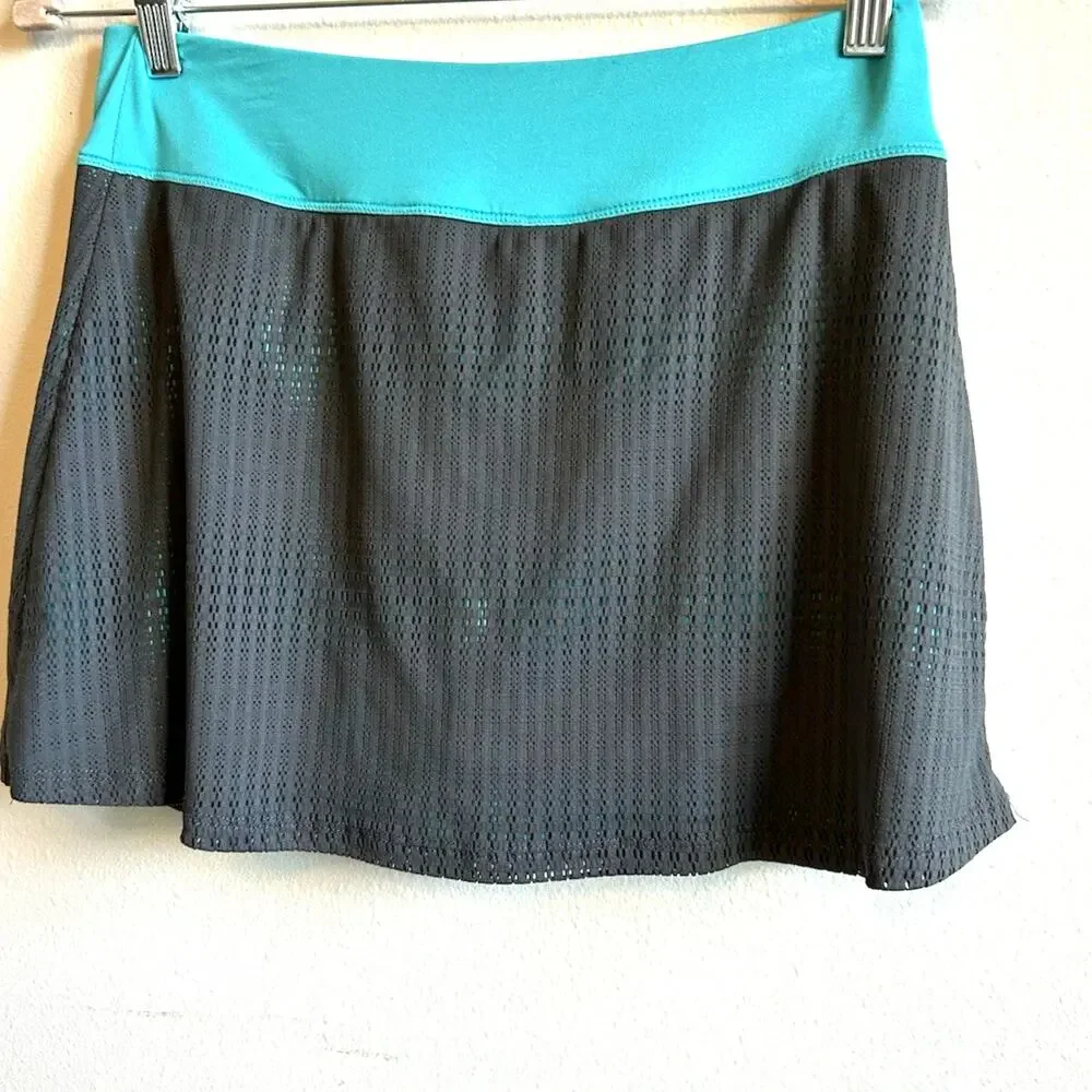Y2K retro Fila Women’s Tennis skort Mini Skirt Golf Pickleball fairy textured M